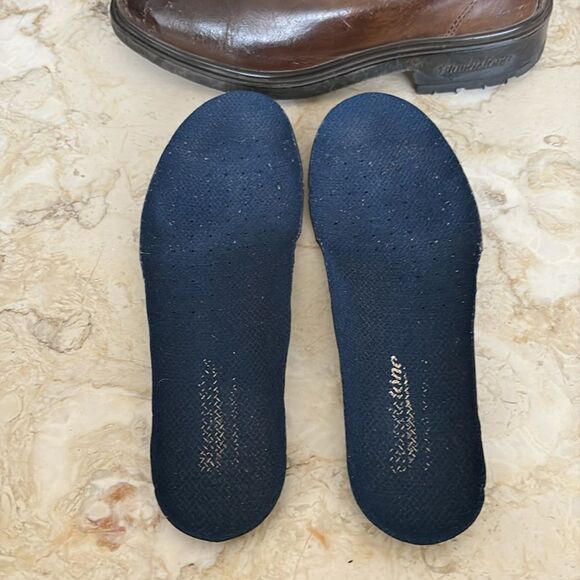 Blundstone Chisel Toe Leather Lined Chelsea Boots Stout Brown - Picture 12 of 14